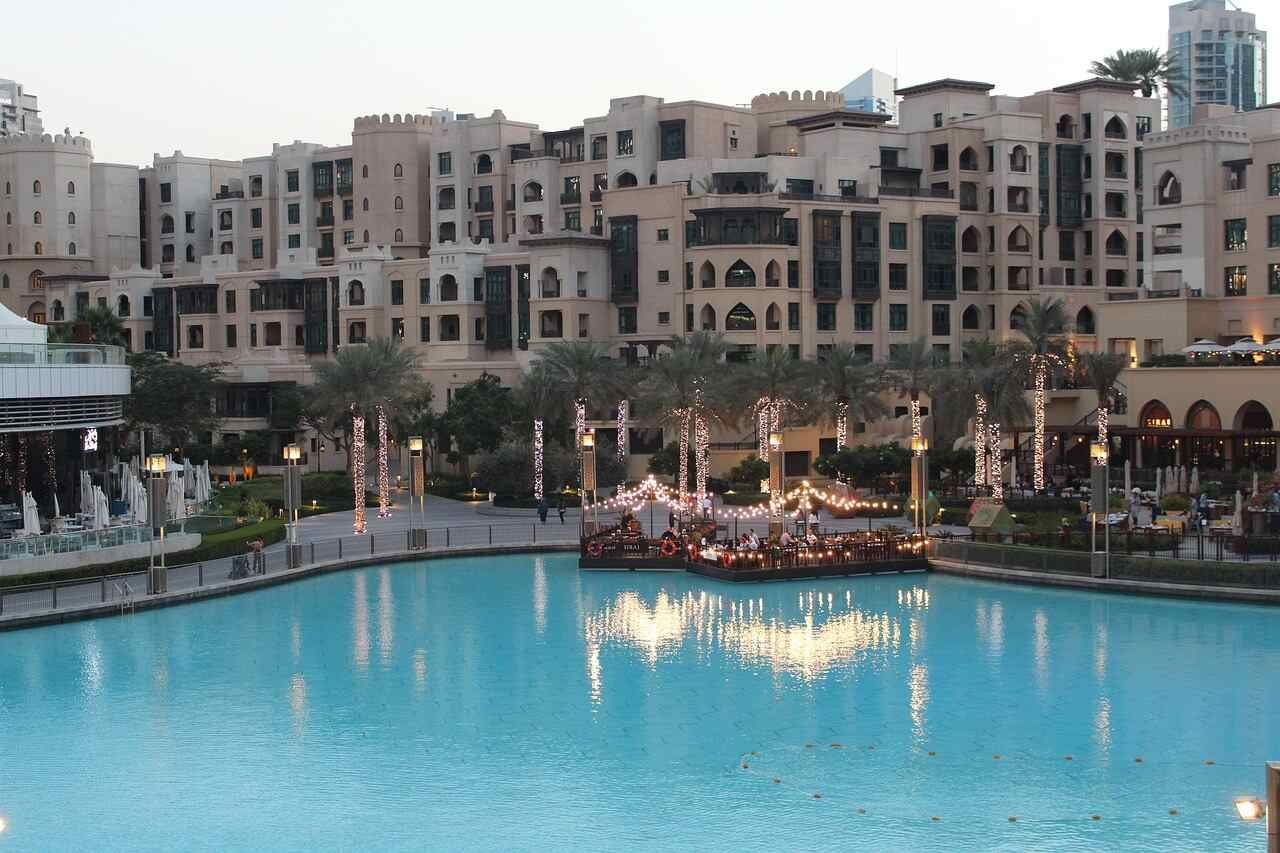 Modern Dubai residential complex for property investors