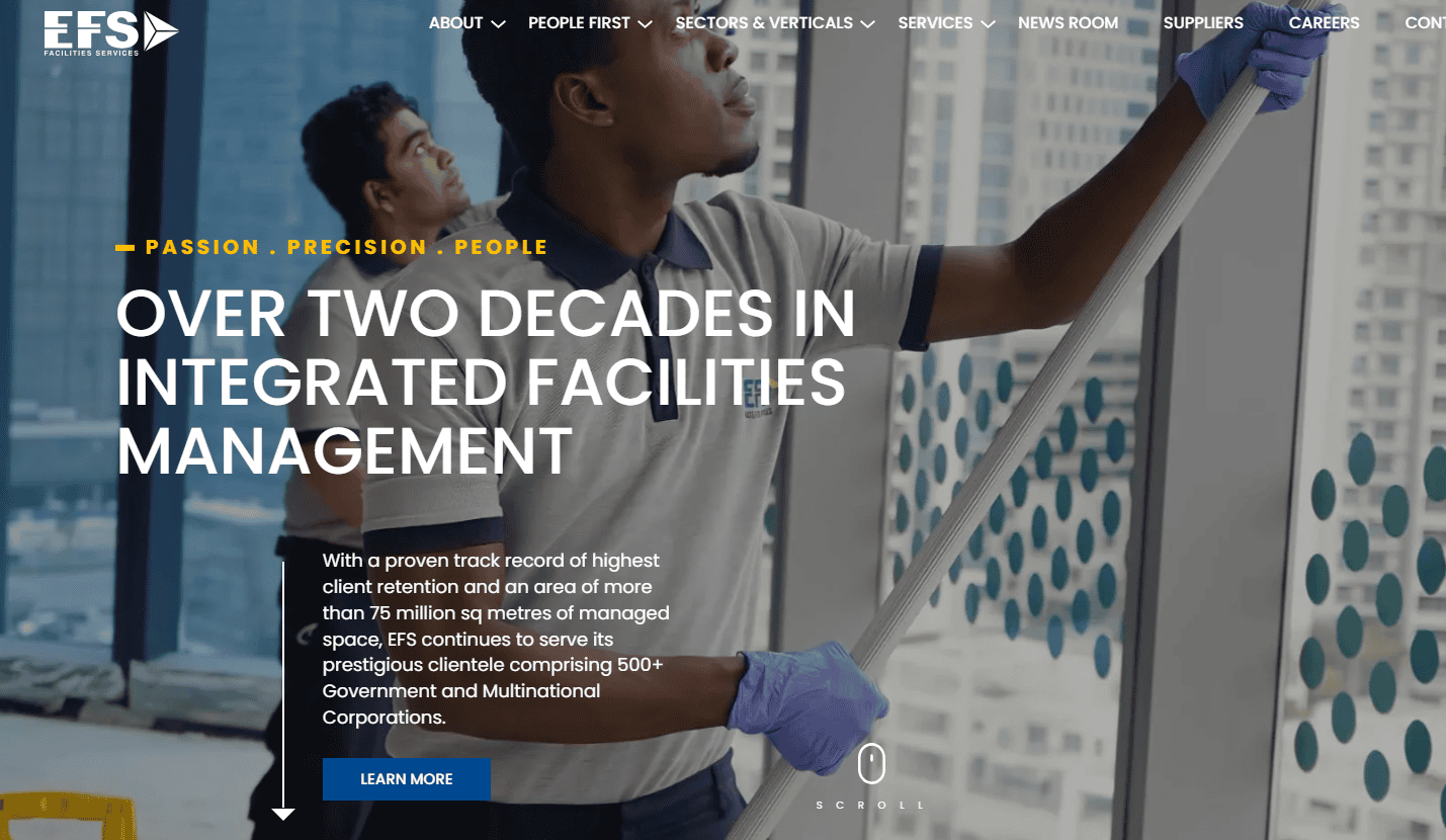 EFS Facilities Services property maintenance Dubai