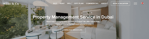 White and Co Property Management Dubai services